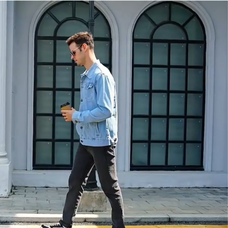 Jason | Úzká Džínová Bunda