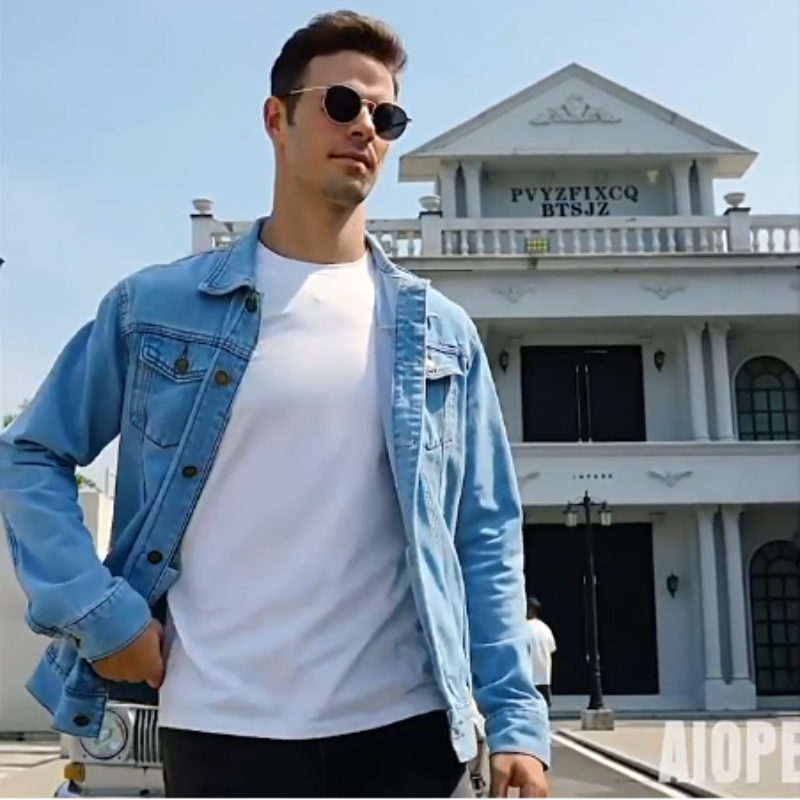 Jason | Úzká Džínová Bunda