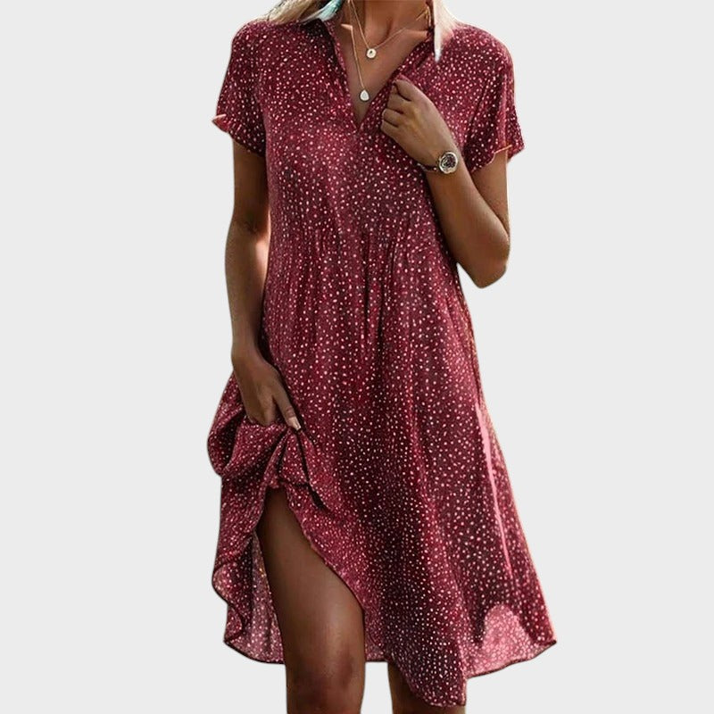 Sofia - Lehké Letní Šaty s Nadčasovým Vzhledem