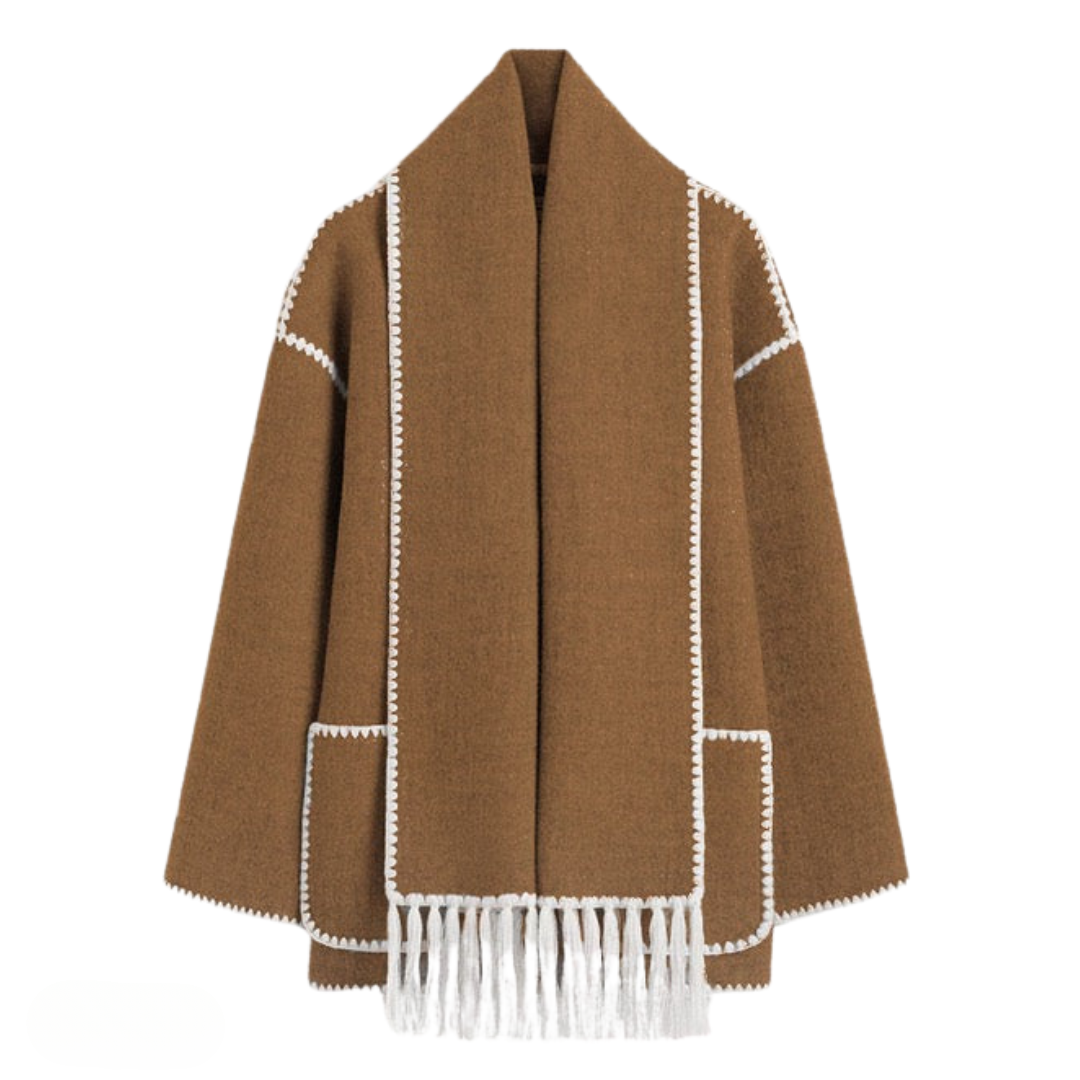 FREDERICA | Elegantní kabát s knoflíky