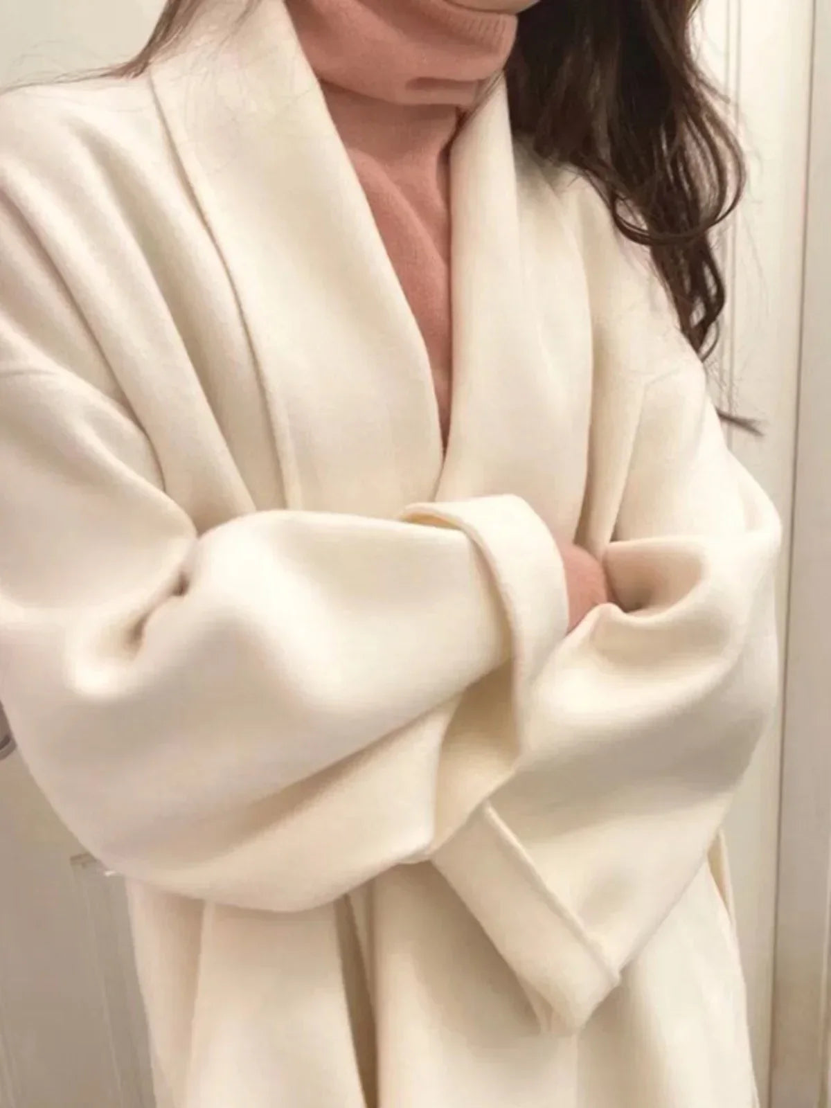 Serenya – Ručně šitý kabát z vlny a kašmíru