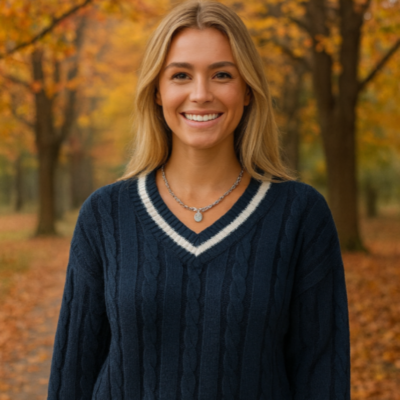 Chloé - Pohodlný svetr s V výstřihem