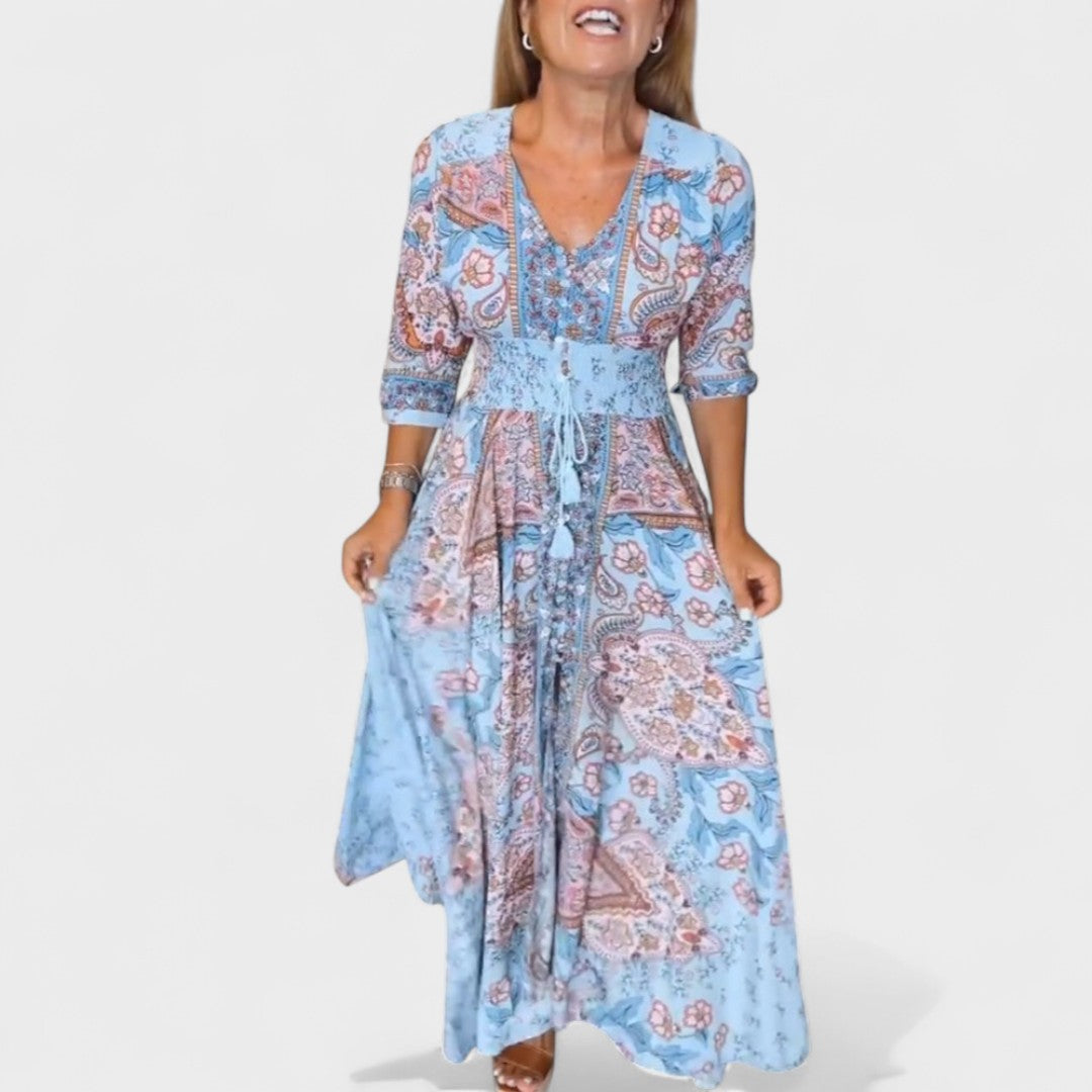 Kateřina - Šaty s výstřihem do V