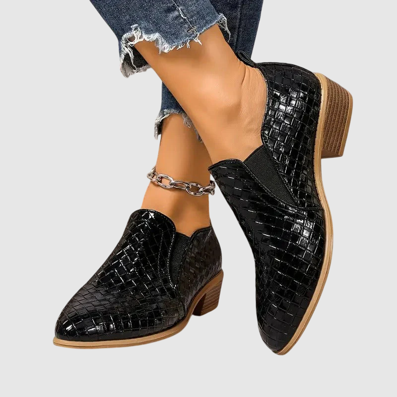 Alexandra | Ortopedické kožené boty Oxford ⏐Prémiová edice