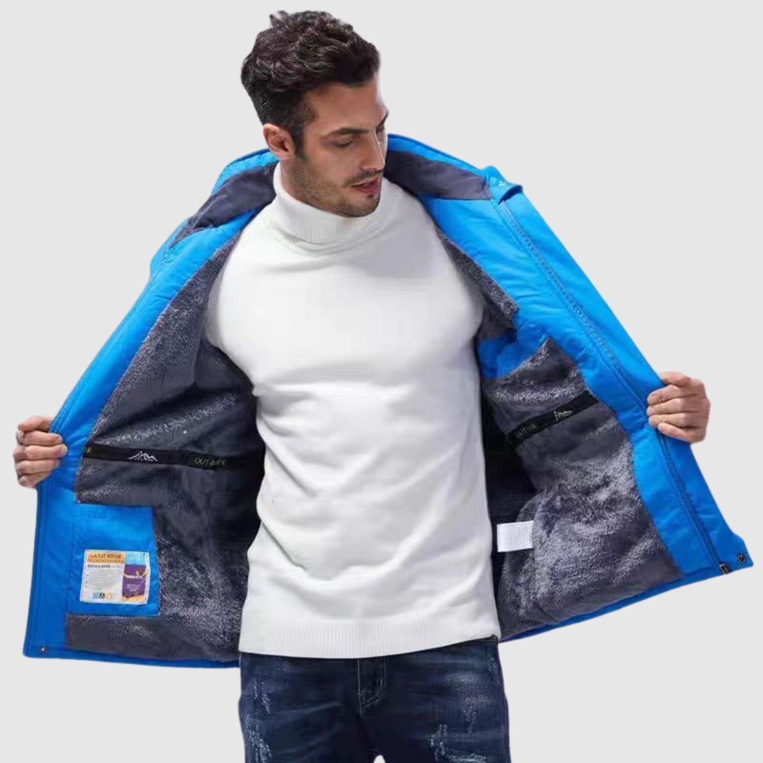 Vanda – Voděodolná zimní bunda do přírody s fleecovou podšívkou