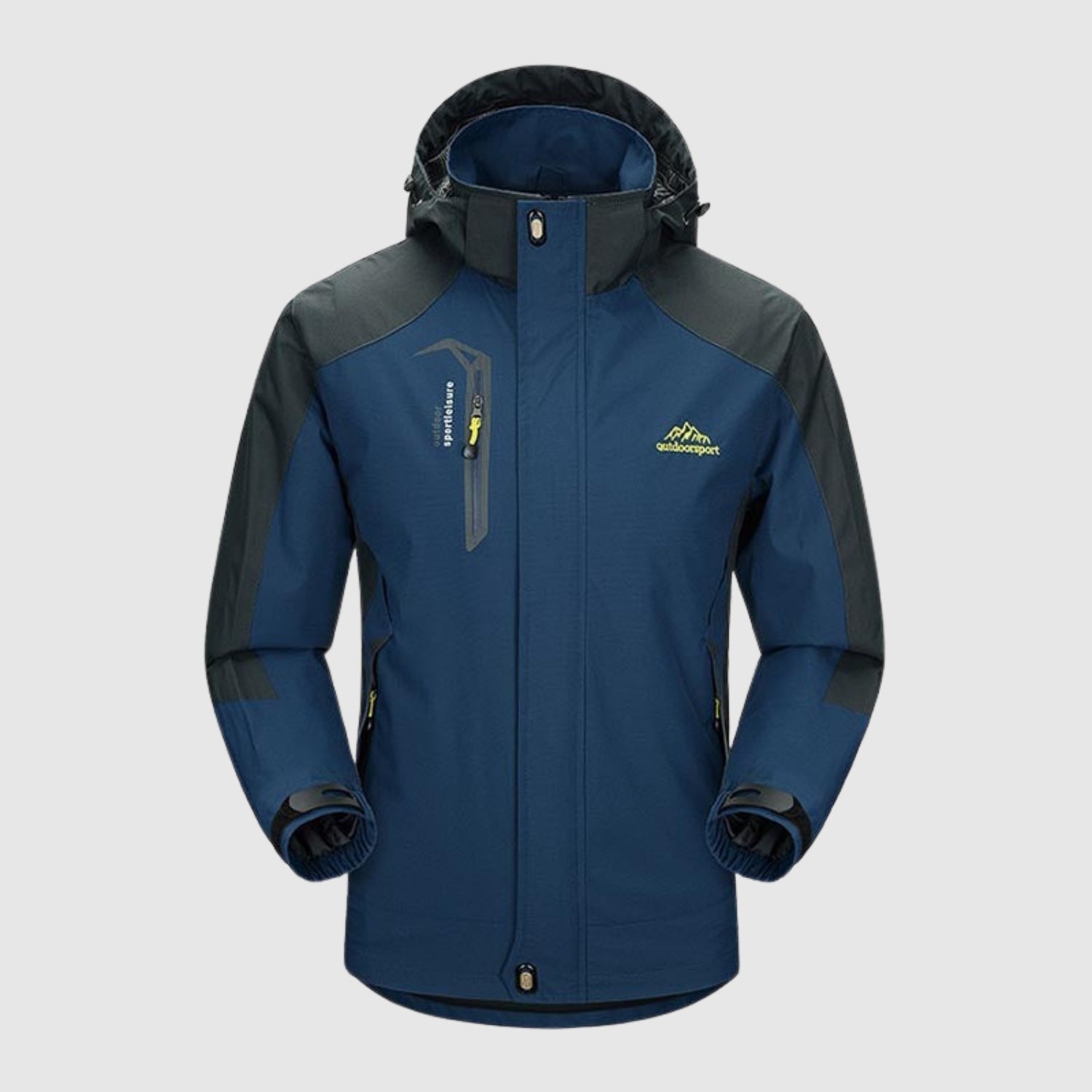 Tomas – Turistická softshellová bunda s odnímatelnou kapucí