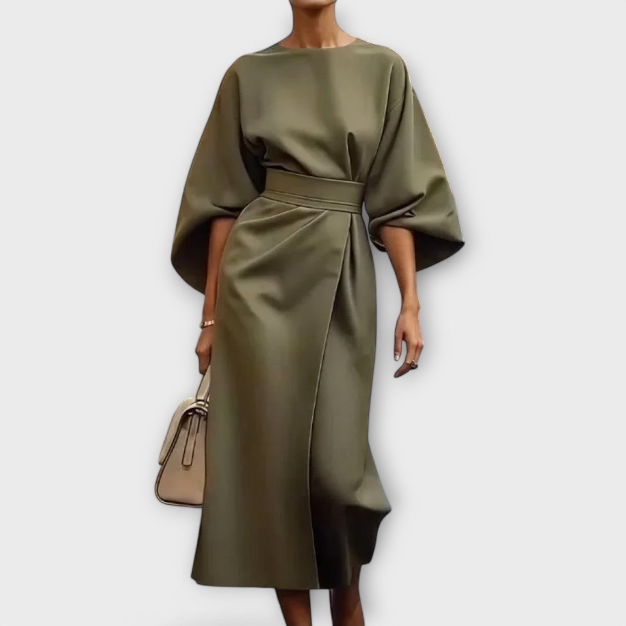 Libuše - Vintage šaty s polovičním rukávem