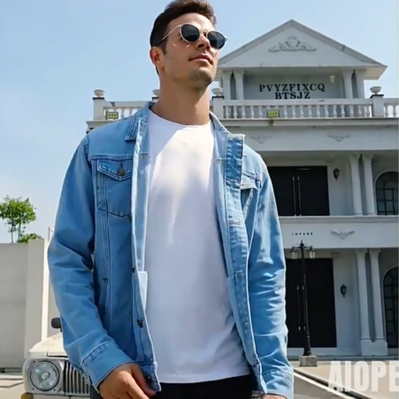 Jason | Úzká Džínová Bunda