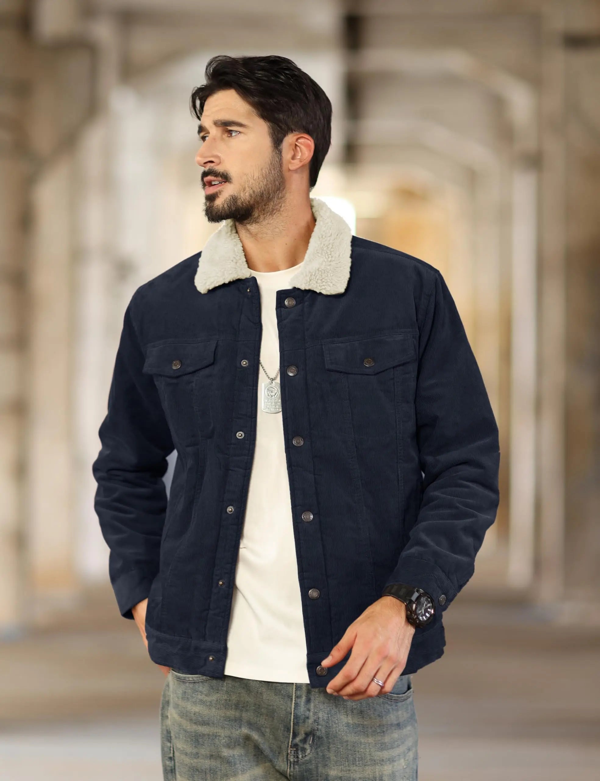 Jackson | Komfortní kordurová bunda