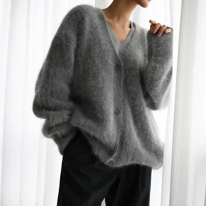Perry - Trendy Oversized Pletený Svetr