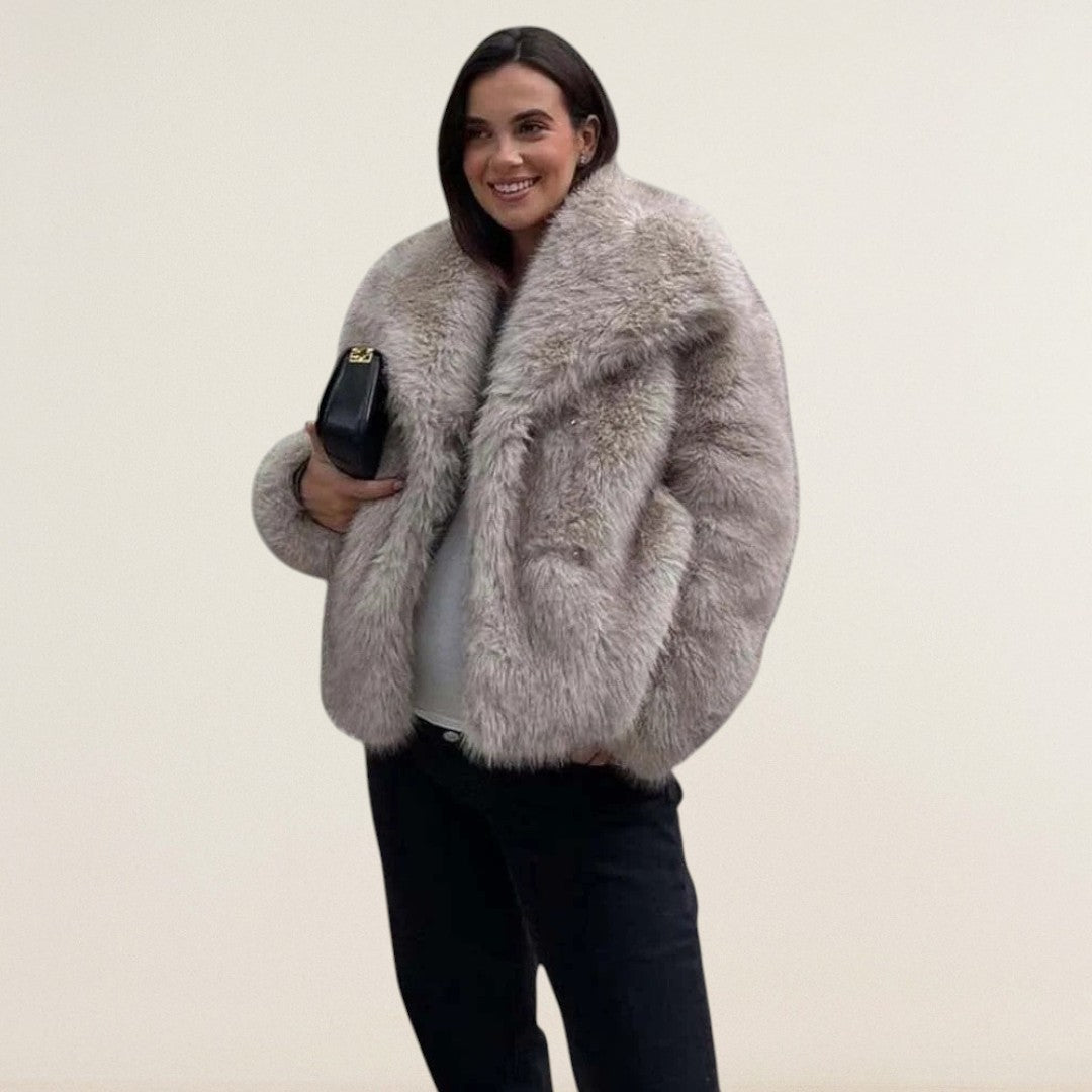 Sabina – Luxusní kožešinový kabát pro elegantní vzhled