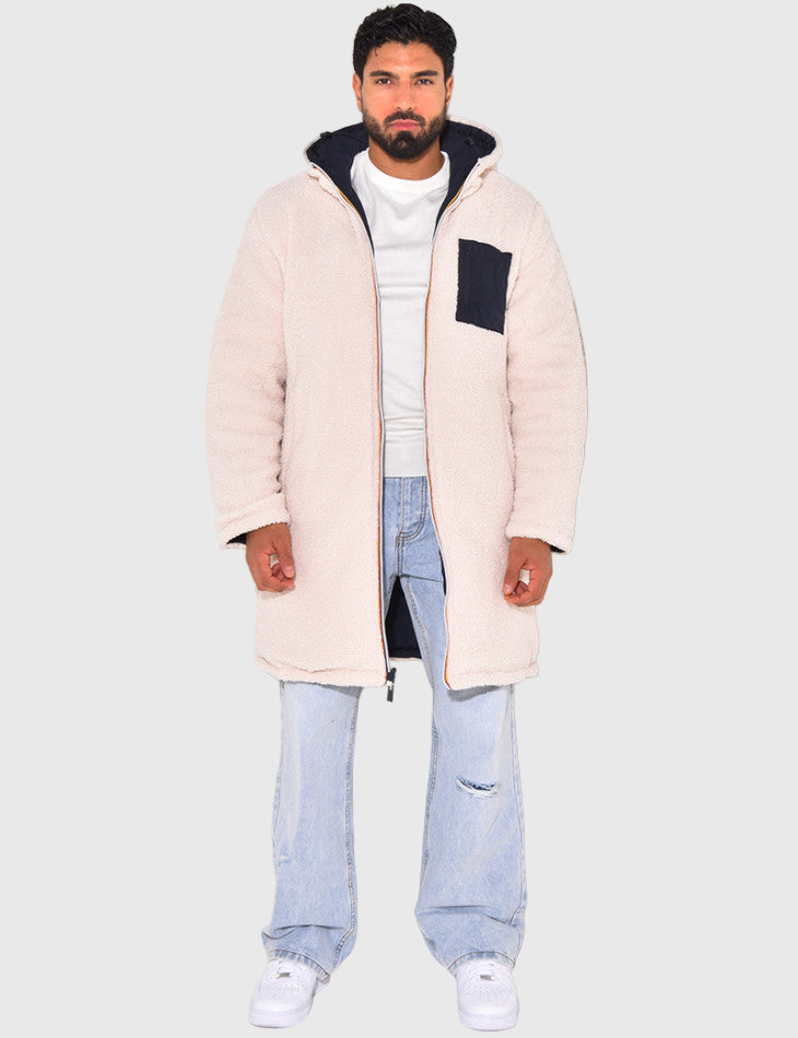 LEON Pánská Teddy-Fleece Kapuzenka – Teplá a Lehounká