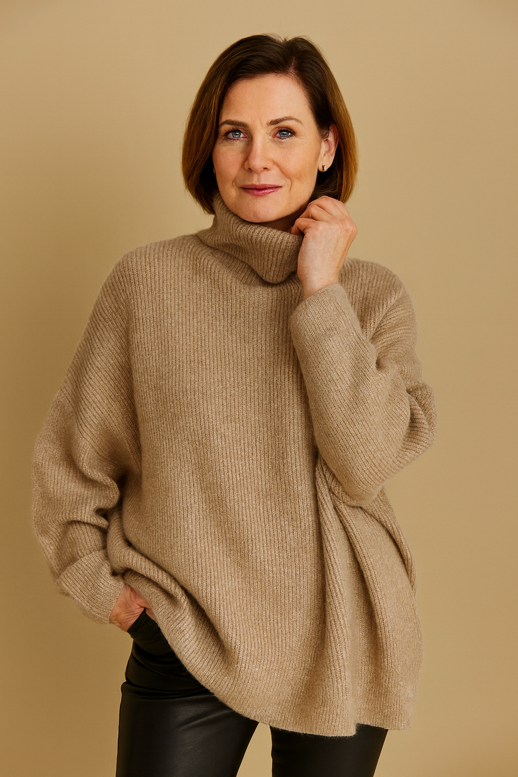 Floriane - Oversized a robustní svetr