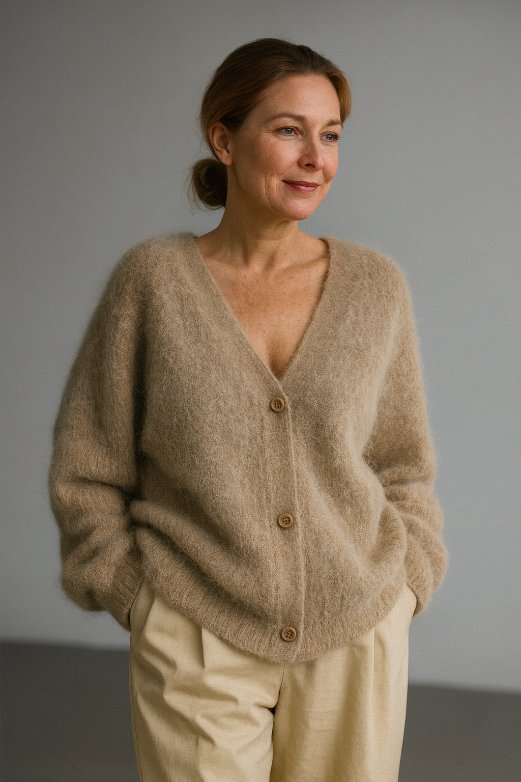 Perry - Trendy Oversized Pletený Svetr